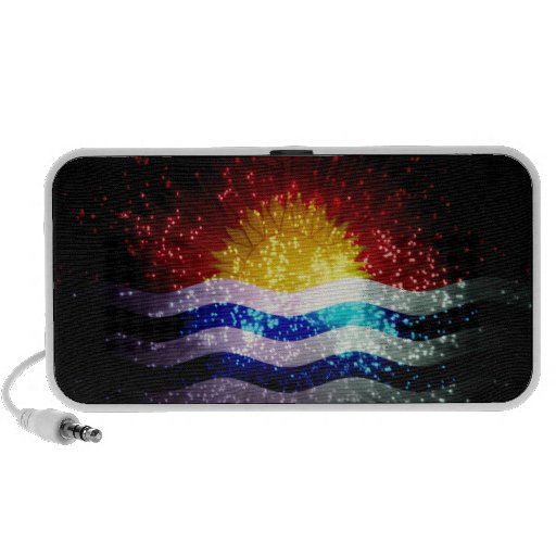 Feuerwerk; Kiribati-Flagge Mobile Lautsprecher