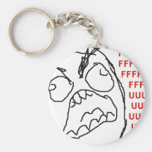FFFFFFFUUUUUU - Raserei! Schlüsselanhänger