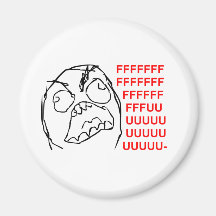 FFFUUUUU KÜHLSCHRANKMAGNET
