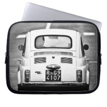 Fiat 500, cinquecento, in Rom, Laptophülse Laptop Computer Schutzhüllen