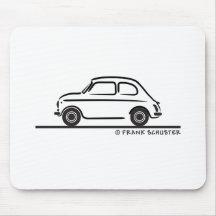 Fiat 500 Cinquecento Mousepads