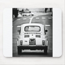 Fiat 500 in Rom, Italien Mauspad