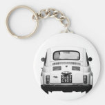 Fiat 500 in Rom, Italien Schlüsselanhänger