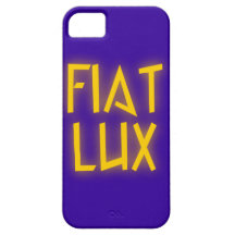 fiat lux iPhone 5 hülle