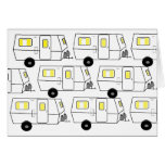 Fiberglas RV Vintag Grußkarten