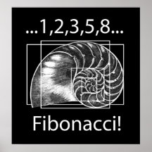 Fibonacci Plakatdruck