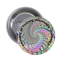 Fibonacci-Verehrungs-Gesellschaft von Amerika Button