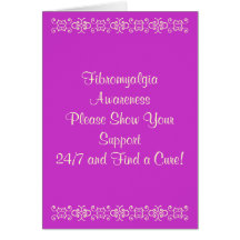 Fibromyalgia AwarenessPlease Show Ihr Support2… Karten