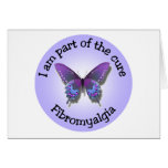 Fibromyalgia-Bewusstsein notecard Grußkarten