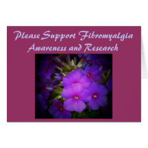Fibromyalgia-Bewusstseins-Anmerkungs-Karte