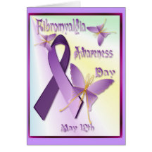 Fibromyalgia-Bewusstseins-Tageskarte