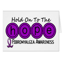 Fibromyalgia HOFFNUNG 6 Grußkarten