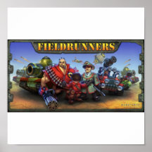 Fieldrunners Plakat