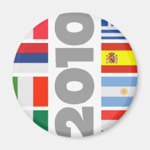 FIFA-Weltmeisterschaft 2010 Kühlschrankmagnet
