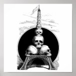 Figaro. Ein Eiffel-Turm für den Friedhof Posterdrucke