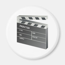 Film Clapperboard Kühlschrankmagnete