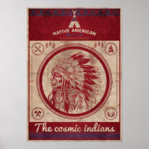 Film „indians " zu postieren plakatdrucke