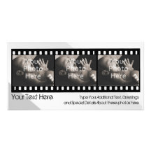 Filmstrip Foto-Karte, irgendeine Gelegenheit… Fotokarte