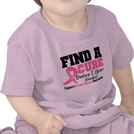 Finden Sie eine Heilung, bevor ich Brüste BRUSTKRE Tshirt