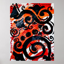 fingerpainting wütend posterdrucke