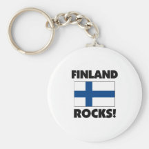 Finnland-Felsen Schlüsselanhänger
