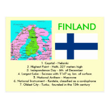 Finnland Postkarten
