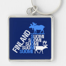 Finnlandelch- u. -renschlüsselkette schlüsselanhänger