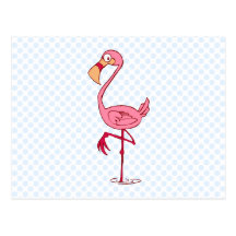 Finny Flamingo Postkarten