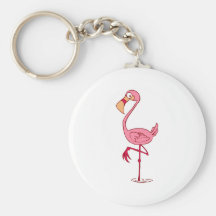 Finny Flamingo Schlüsselbänder