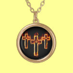 Fire cruzes halsketten