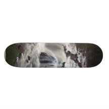 Firehole fällt an der Dämmerung Individuelle Skatedecks
