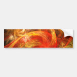 Firestorm-abstrakte Kunst-Stoßaufkleber Autoaufkleber