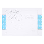 First Communion or Baptism RSVP  |  Blue einladungen