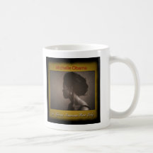 FIRST LADY MICHELLE OBAMA KAFFEETASSEN