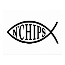Fisch N bricht Fische ab Postkarten