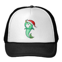 Fisch-Weihnachten Kappe