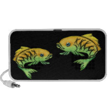 Fische - Paare Fische für Fischer Mp3 Lautsprecher