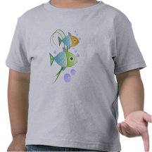 Fische sagen "Klecks " Shirts