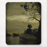 Fischen-Roboter Mousepad