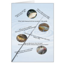Fischen scherzt Kartennummer 1