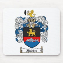 FISCHER FAMILIENWAPPEN - FISCHER WAPPEN MAUSPAD
