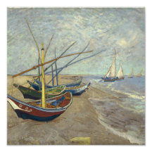 Fischerboote auf dem Strand Kunstphotos