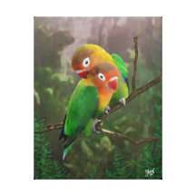 Fischers Lovebirds Gespannte Galerie Drucke