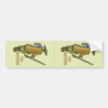 Fischewhisperer-Fischen Autosticker