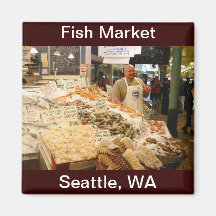Fischmarkt Seattle WA Magnete