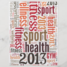 Fitness Flyerdruck