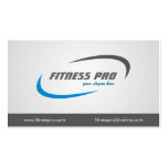Fitness - Geschäfts-Karten Visitenkarte