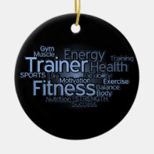 Fitness/persönliche Trainer-Verzierung Ornament