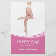Fitness-Turnhallen-Schönheits-Salon-Flyer