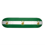 Flagge Andalusiens, Spanien Skateboarddecks